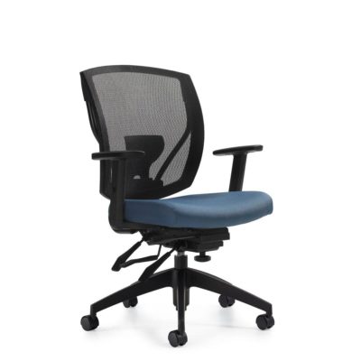 ergonomic executive management adjustable lumbar office chair