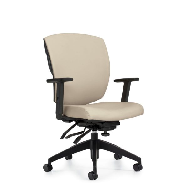 ergonomic executive management adjustable lumbar office chair