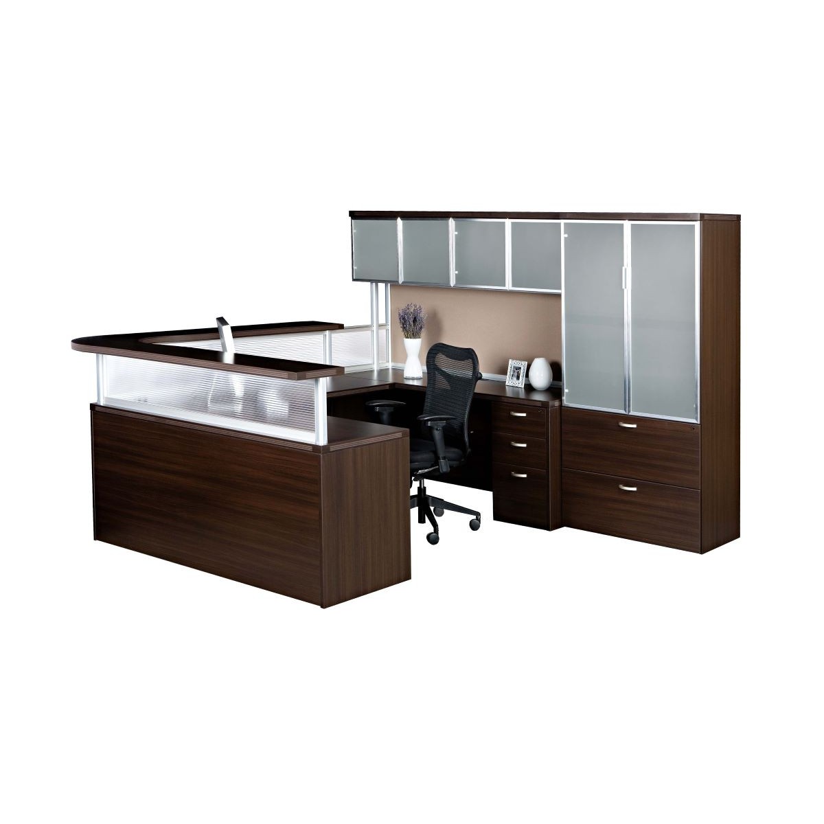Heartwood Reception Desks - Vancouver - Impact Office ...